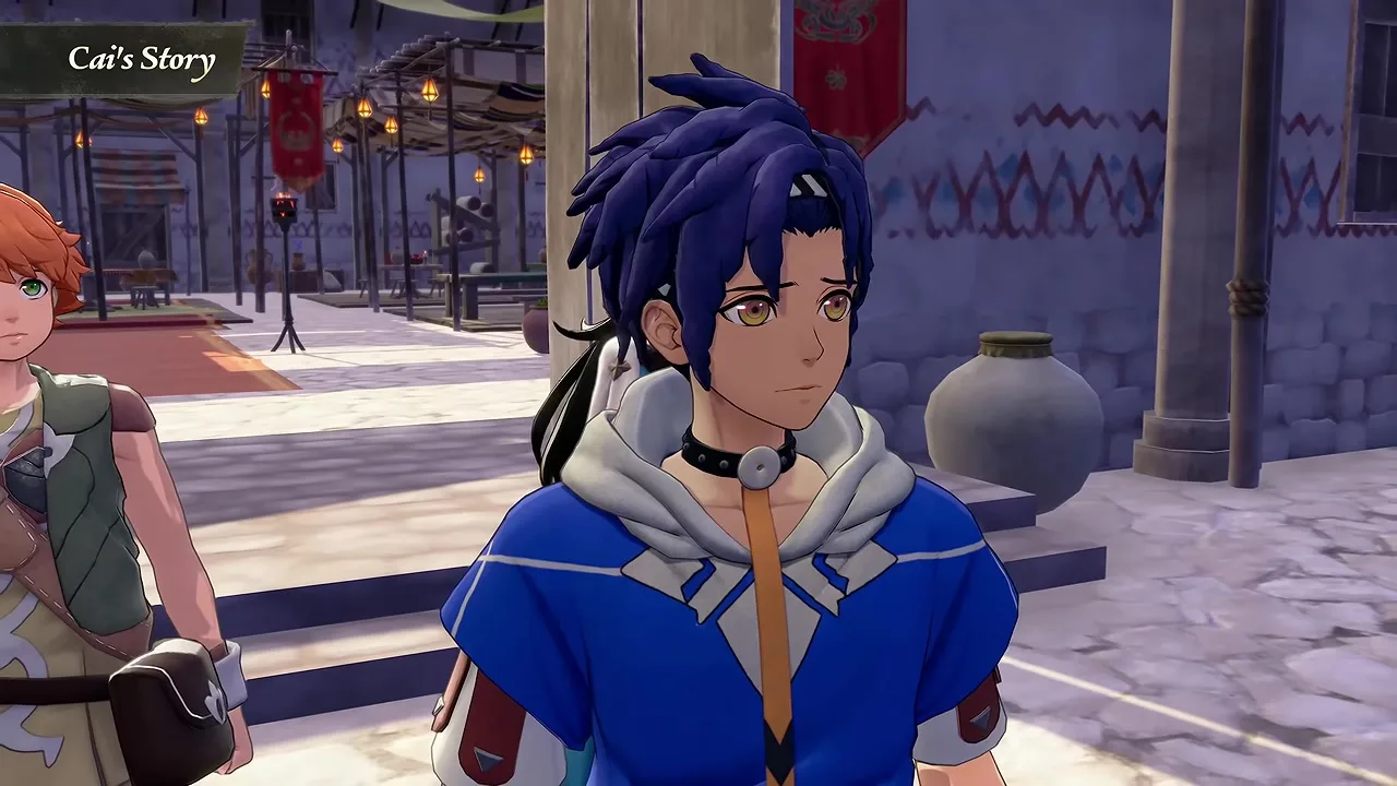 Fire Emblem: Fortune's Weave heroes clashing during the Heroic Games